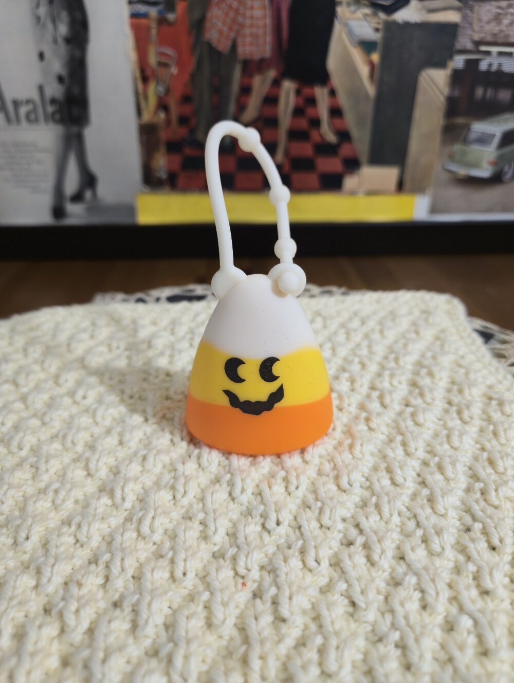 Bath And Body Works Halloween Cute Candy Corn Pocket Bac Holder